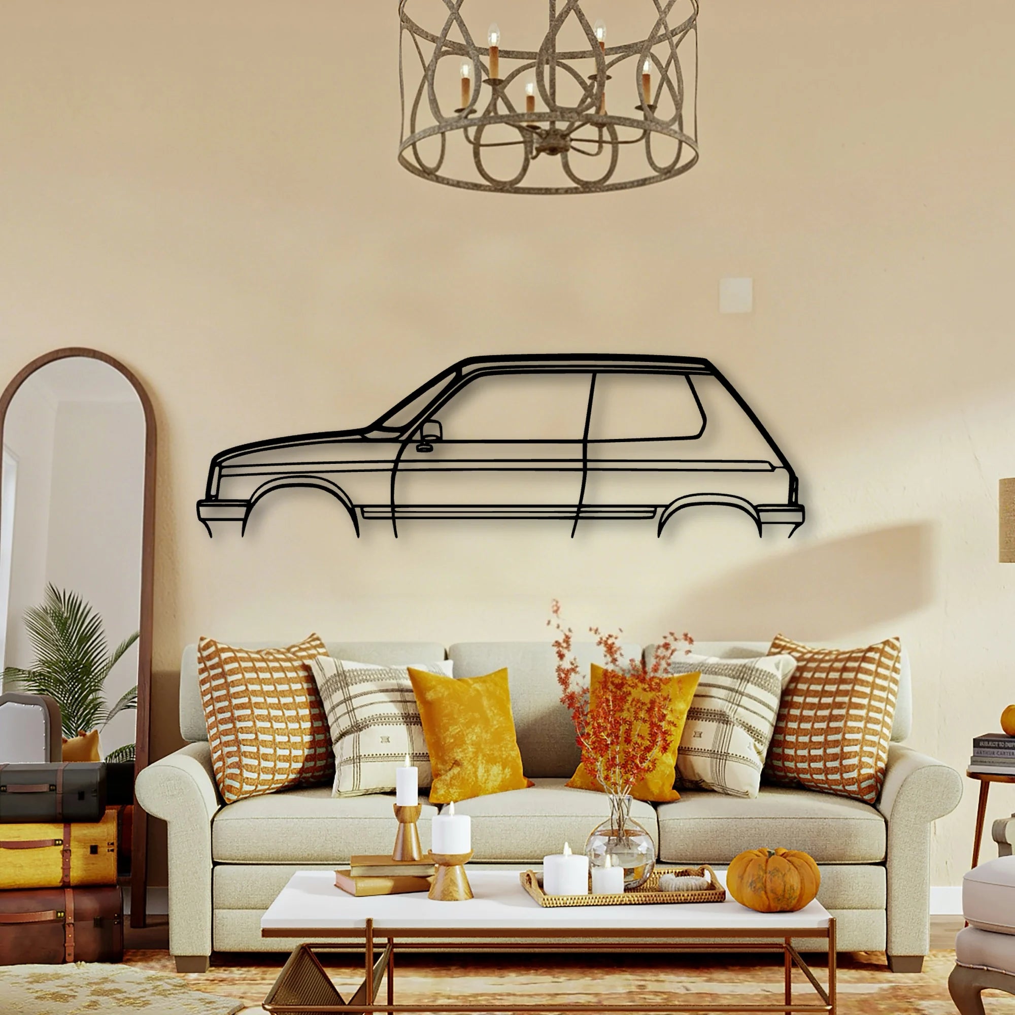 Samba 1982 Classic Silhouette Metal Wall Art - Tinvibe