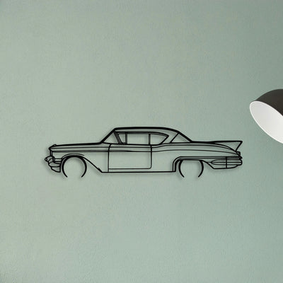 SEV 1957 Classic Silhouette Metal Wall Art - Tinvibe