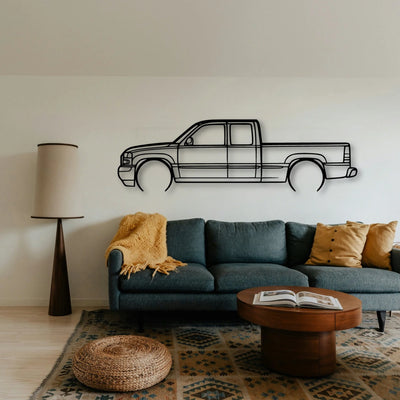 Sierra Classic Silhouette Metal Wall Art - Tinvibe