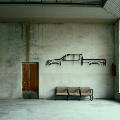 Sierra 2011 Classic Silhouette Metal Wall Art - Tinvibe