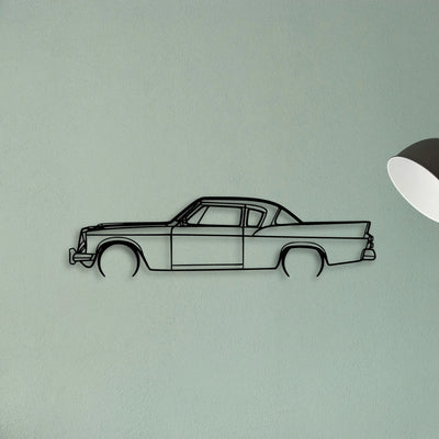 Silverhawk 1957 Classic Silhouette Metal Wall Art - Tinvibe