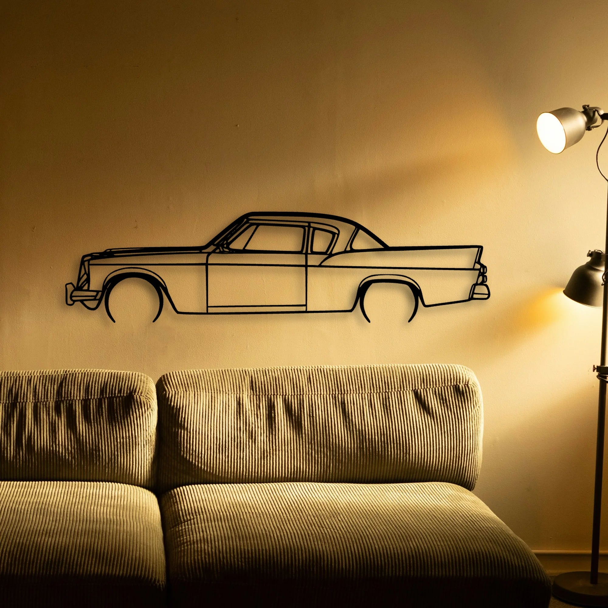Silverhawk 1957 Classic Silhouette Metal Wall Art - Tinvibe