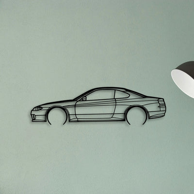 Silvia S15 3 Classic Silhouette Metal Wall Art - Tinvibe