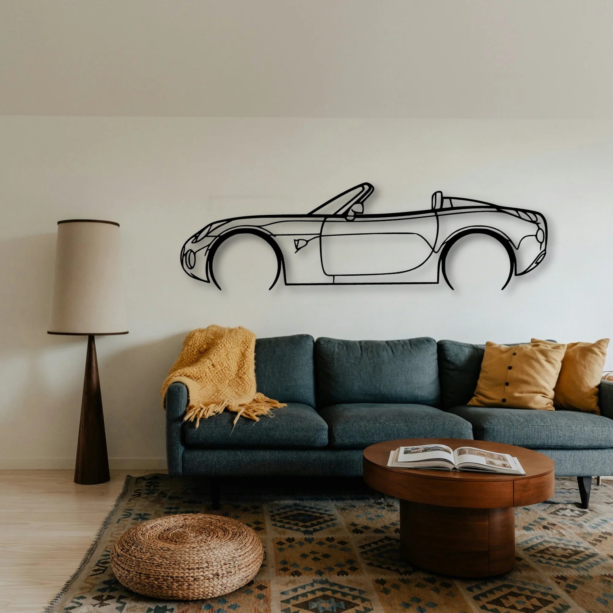 Solstice GXP 2 Classic Silhouette Metal Wall Art - Tinvibe