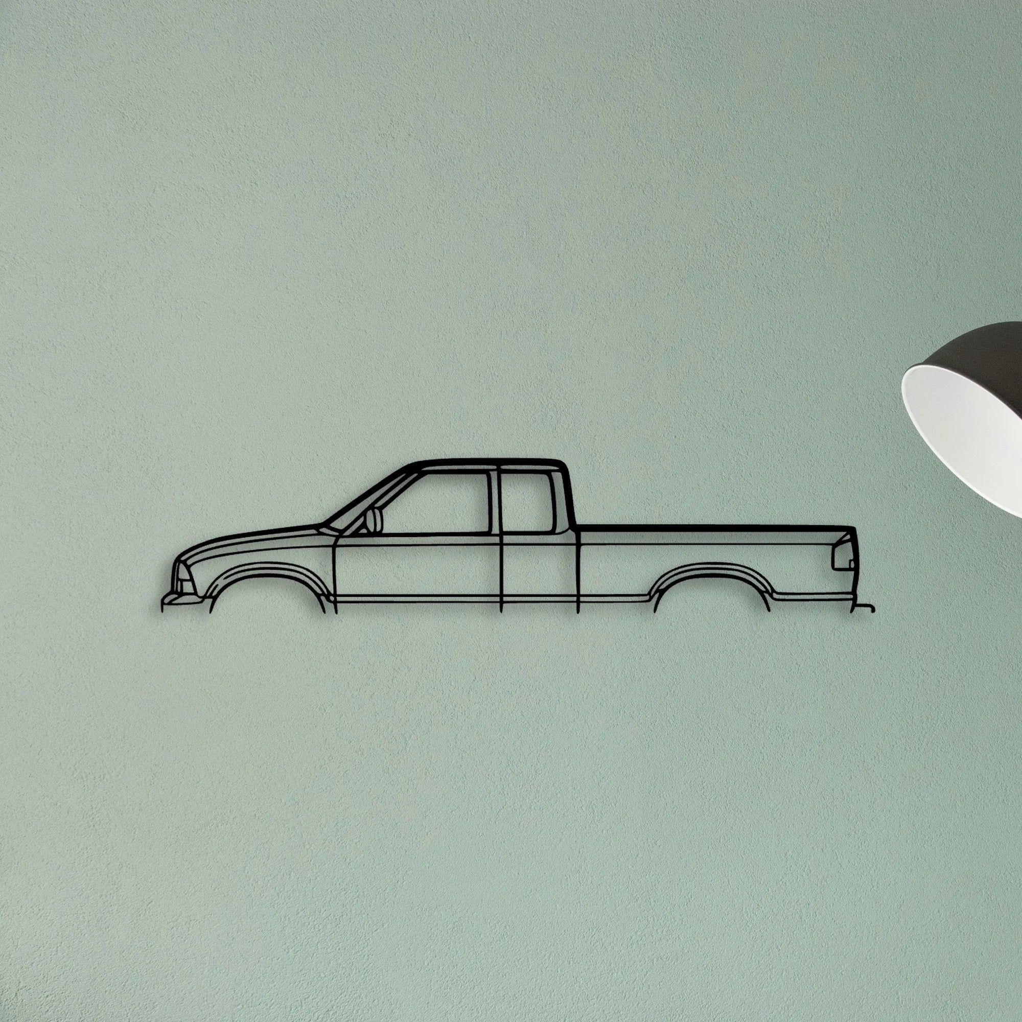 Sono 1989 Classic Silhouette Metal Wall Art - Tinvibe