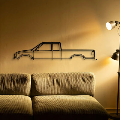 Sono 1989 Classic Silhouette Metal Wall Art - Tinvibe