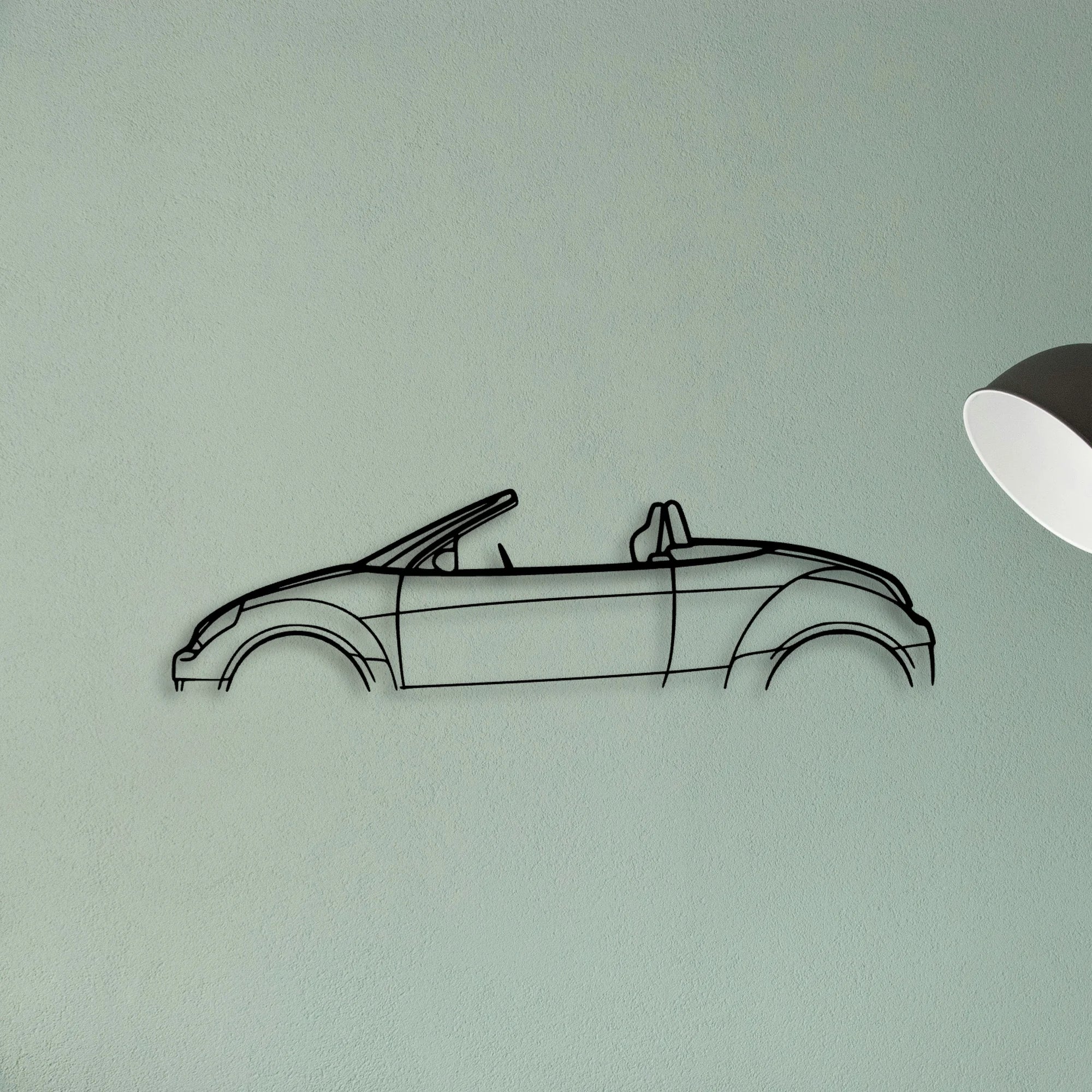 Street KA Classic Silhouette Metal Wall Art - Tinvibe