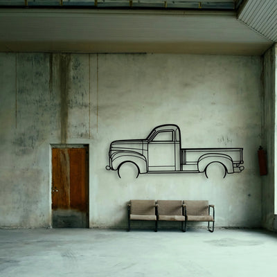 Studebaker M5 Classic Silhouette Metal Wall Art - Tinvibe