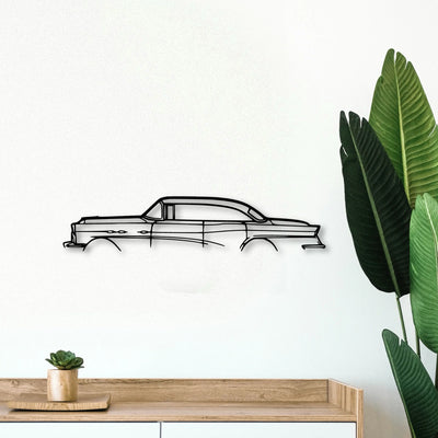 Super 1956 Classic Silhouette Metal Wall Art - Tinvibe