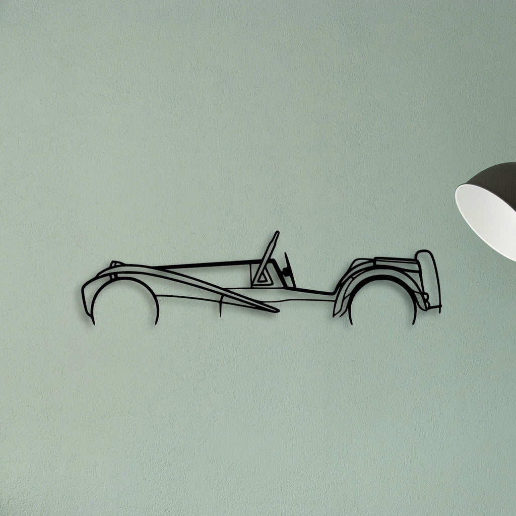 Super Seven Classic Silhouette Metal Wall Art - Tinvibe