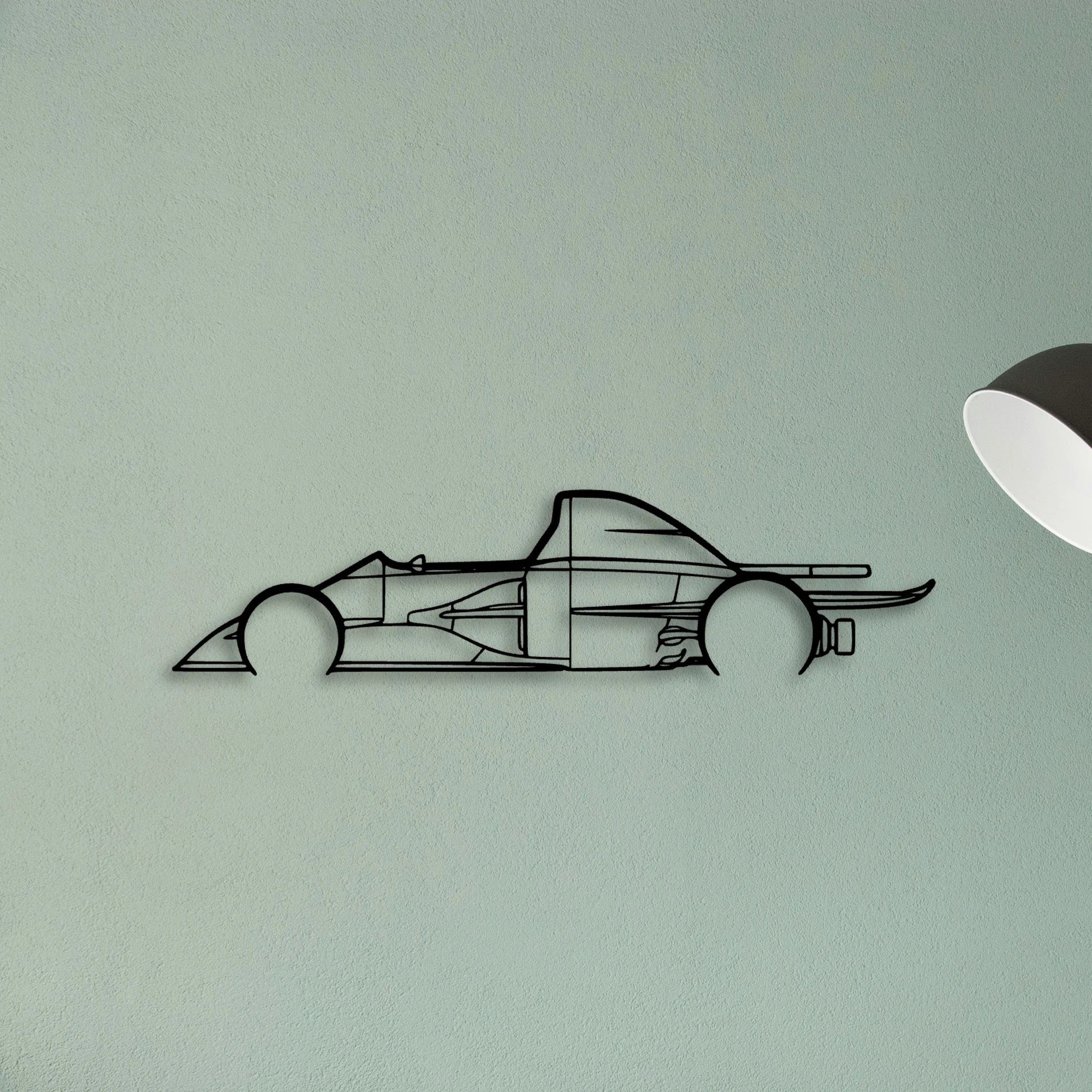Swift DB1 1985 Classic Silhouette Metal Wall Art - Tinvibe