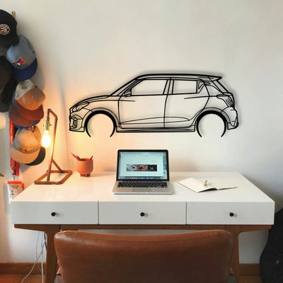 Swift Sport 2022 Classic Silhouette Metal Wall Art - Tinvibe