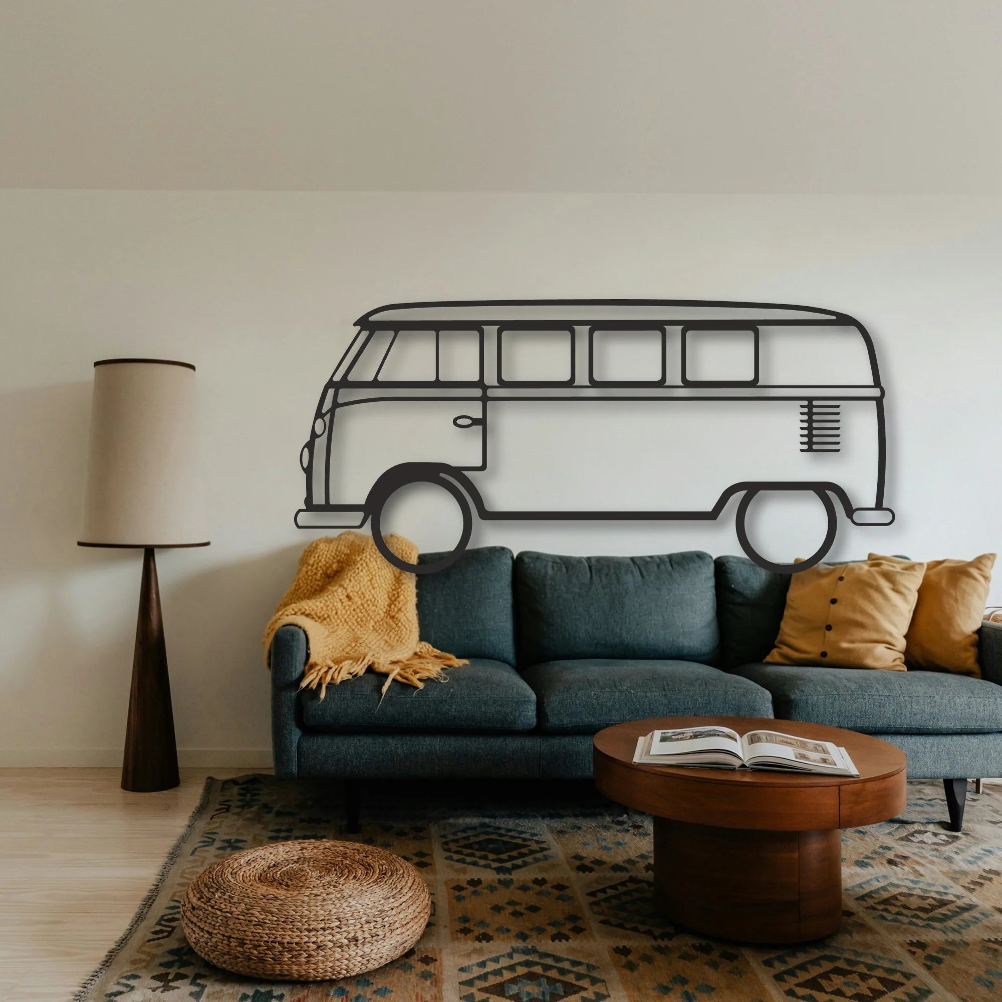 T1 Classic Silhouette Metal Wall Art - Tinvibe