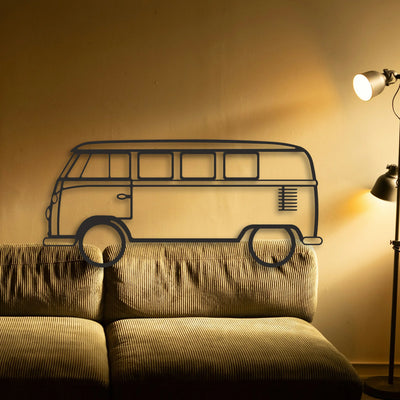 T1 Classic Silhouette Metal Wall Art - Tinvibe