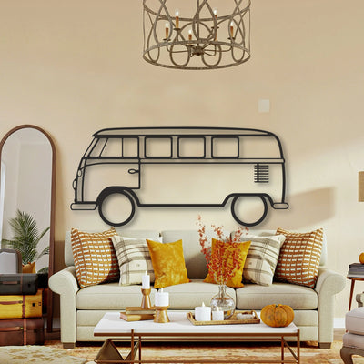 T1 Classic Silhouette Metal Wall Art - Tinvibe