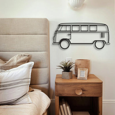 T1 Classic Silhouette Metal Wall Art - Tinvibe