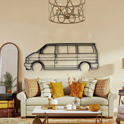 T4 1999 Classic Silhouette Metal Wall Art - Tinvibe