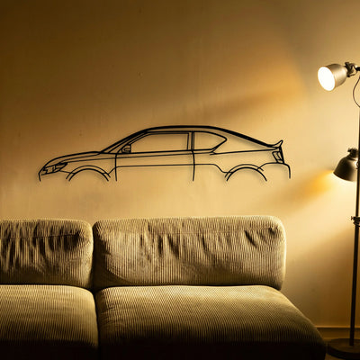 TC 2015 Classic Silhouette Metal Wall Art - Tinvibe
