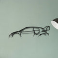 TGR RALLY1 Classic Silhouette Metal Wall Art - Tinvibe