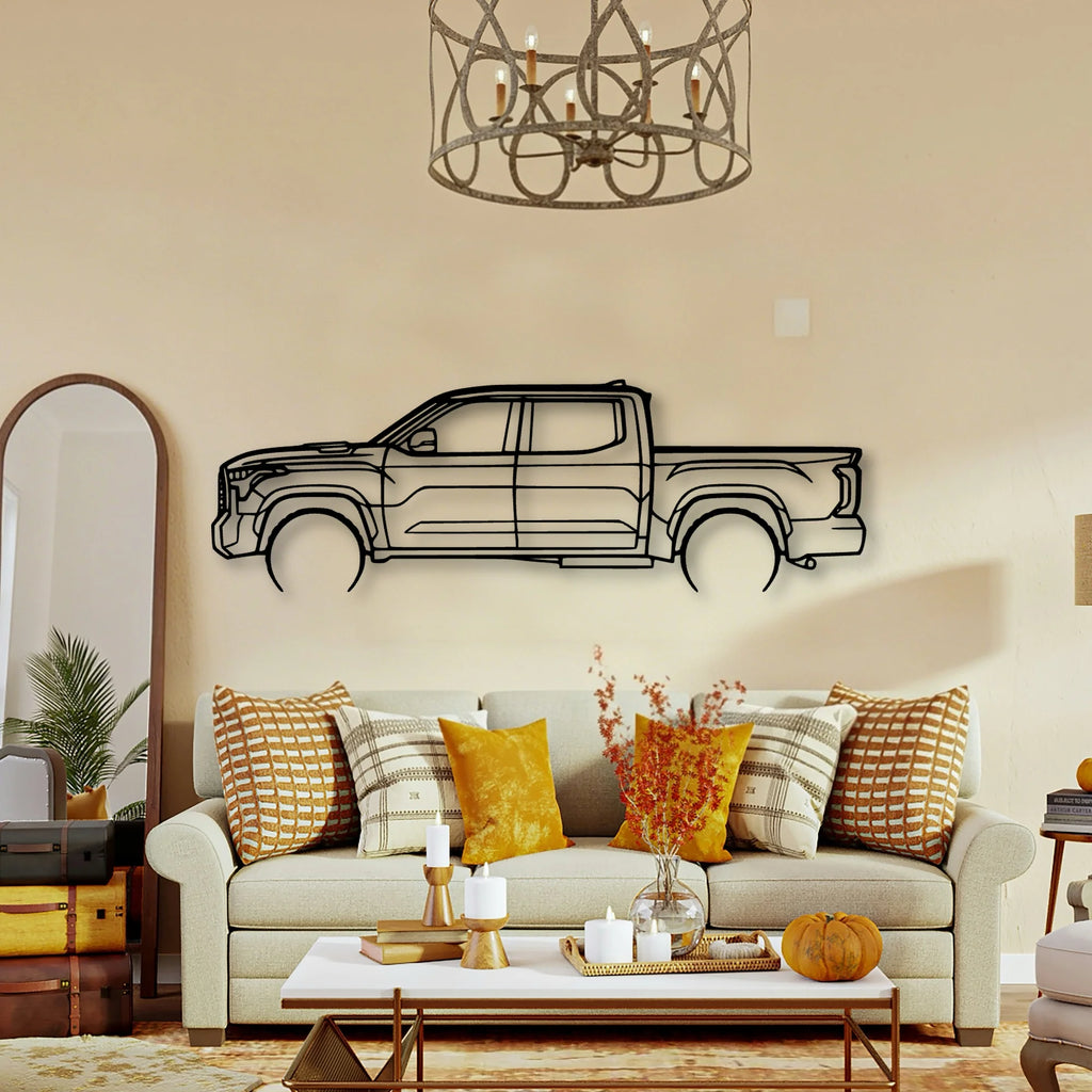 TUNDRA 2022 2 Classic Silhouette Metal Wall Art - Tinvibe