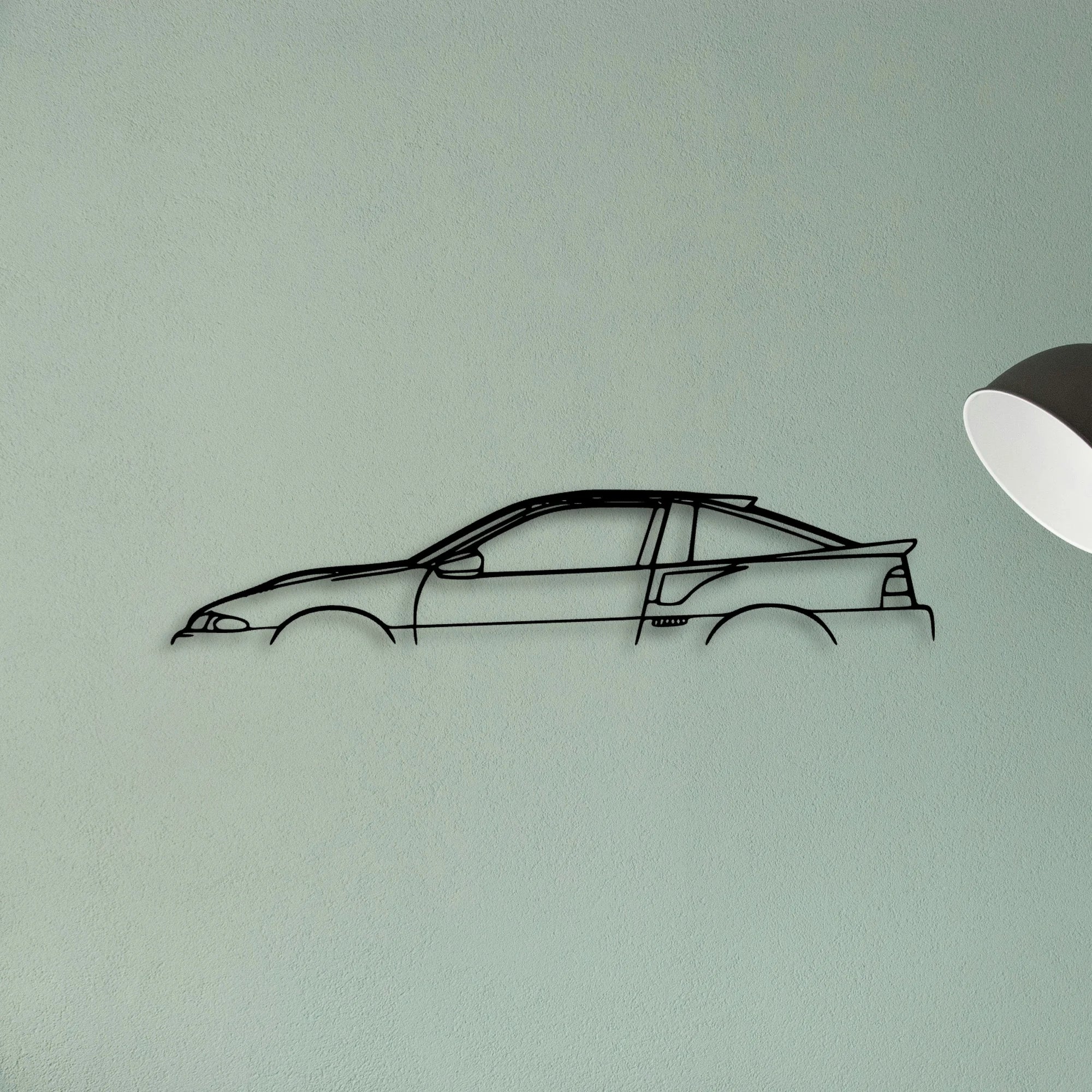 Talon 1992 Classic Silhouette Metal Wall Art - Tinvibe