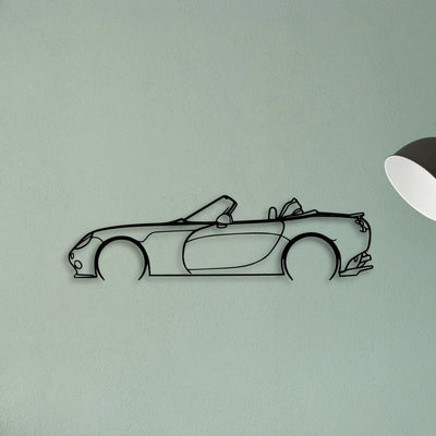 Tamora 2004 Classic Silhouette Metal Wall Art - Tinvibe