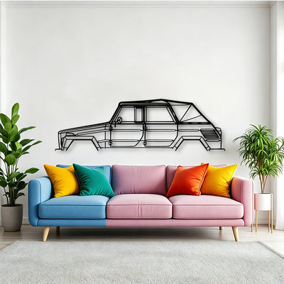 Thing 1973 Classic Silhouette Metal Wall Art - Tinvibe