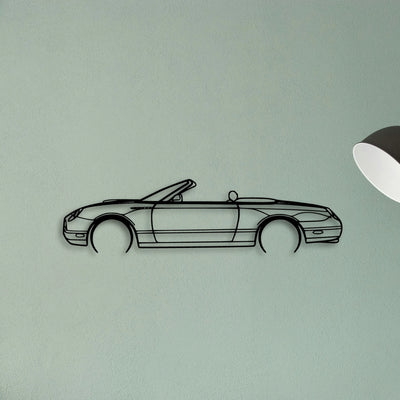 Thunderbird 2002 Classic Silhouette Metal Wall Art - Tinvibe