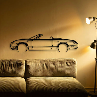 Thunderbird 2002 Classic Silhouette Metal Wall Art - Tinvibe