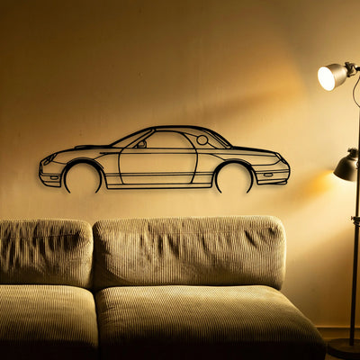 Thunderbird 2005 Classic Silhouette Metal Wall Art - Tinvibe