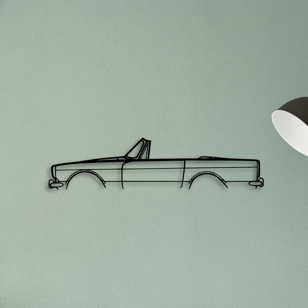 Tiger MK1A 1965 Classic Silhouette Metal Wall Art - Tinvibe