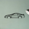 Trans AM 1998 Classic Silhouette Metal Wall Art - Tinvibe