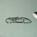 Type 57C 1939 Classic Silhouette Metal Wall Art - Tinvibe