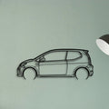 UP GTI 2019 Classic Silhouette Metal Wall Art - Tinvibe