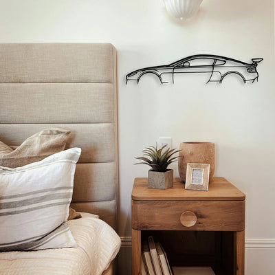 Vantage GT8 Classic Silhouette Metal Wall Art - Tinvibe