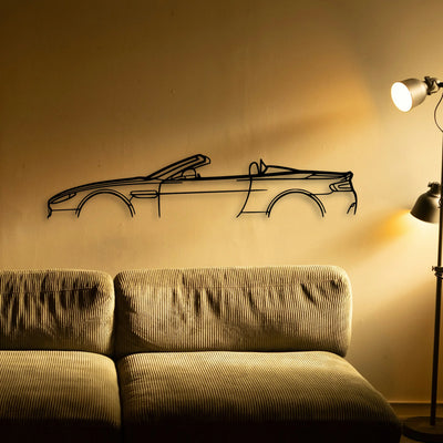 Vantage Volante 2014 Classic Silhouette Metal Wall Art - Tinvibe