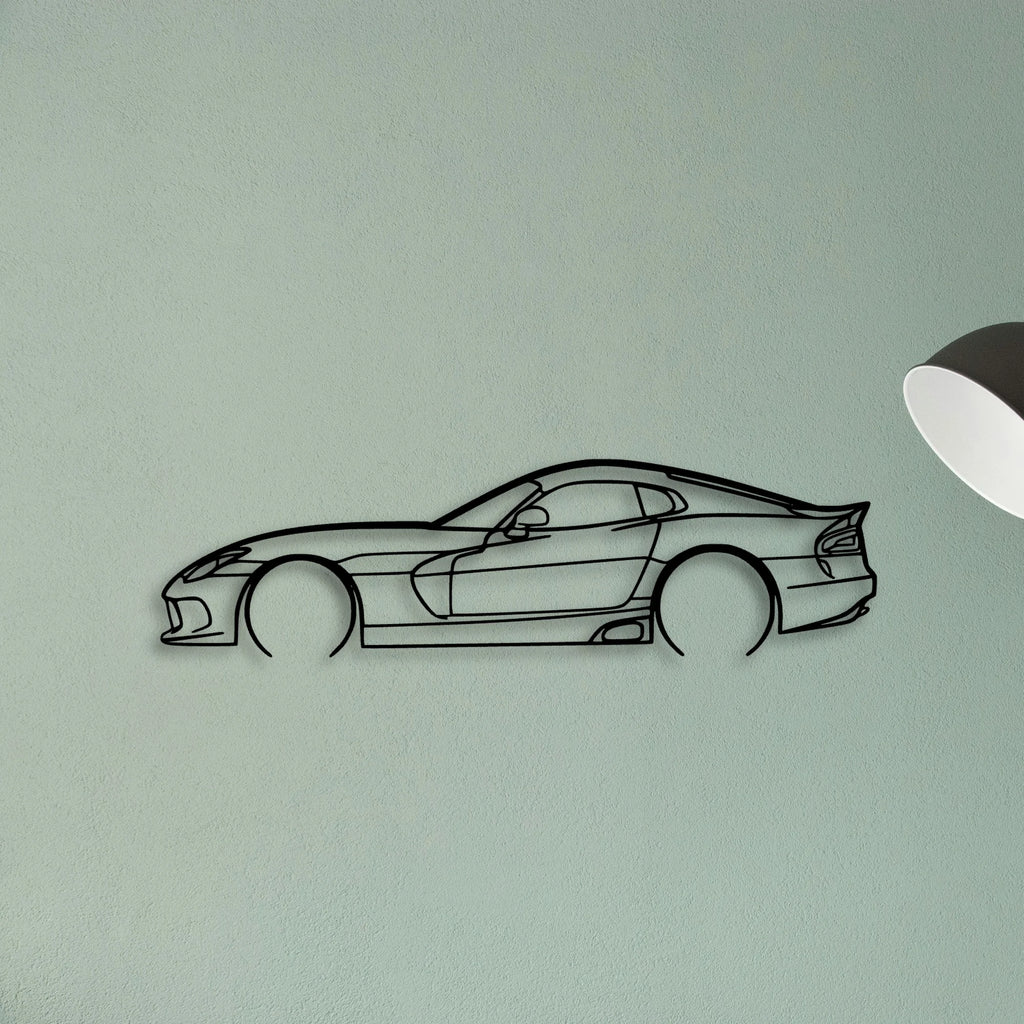 Viper GEN 5 Classic Silhouette Metal Wall Art - Tinvibe