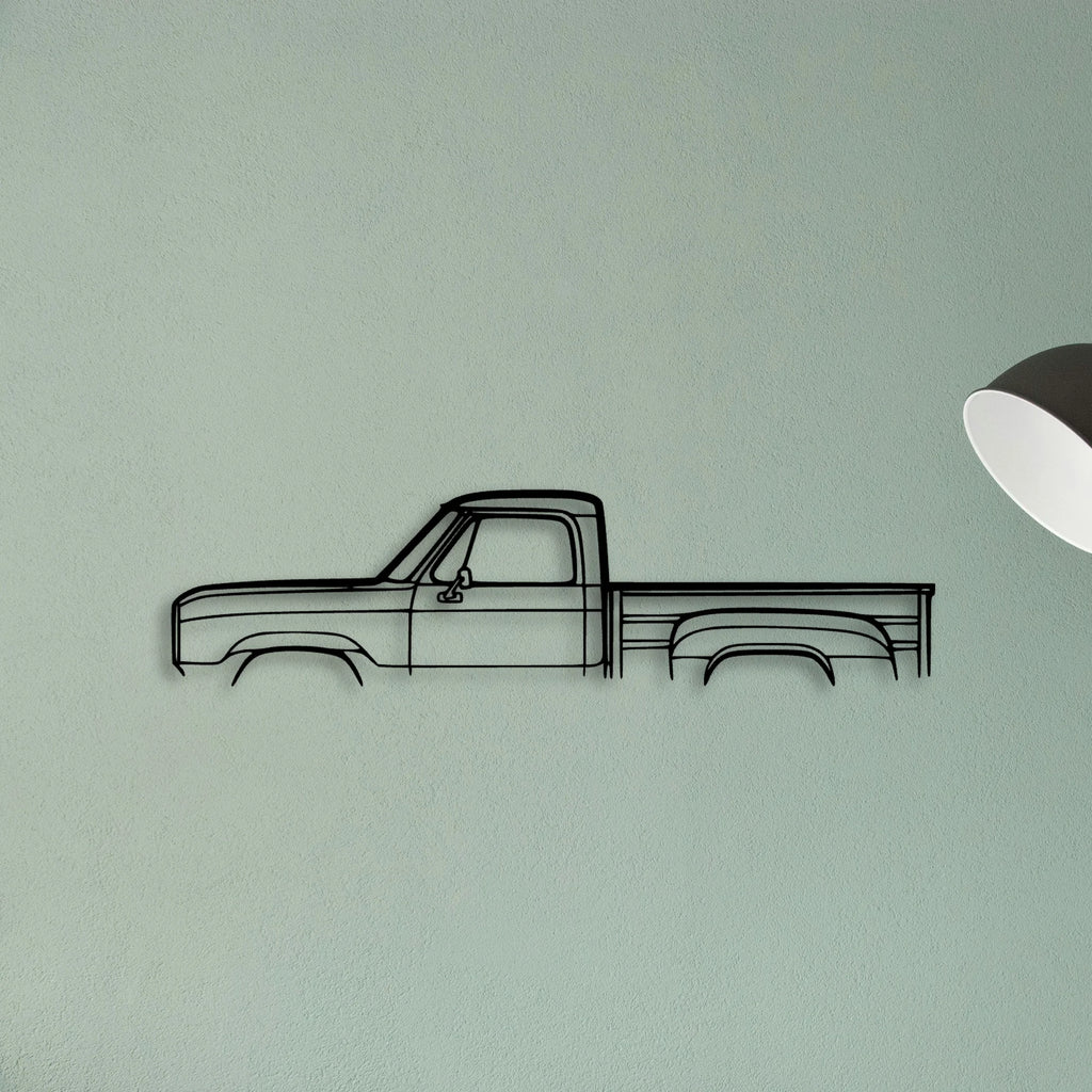 Warlock 1980 Classic Silhouette Metal Wall Art - Tinvibe