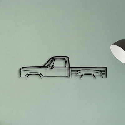 Warlock 1980 Classic Silhouette Metal Wall Art - Tinvibe
