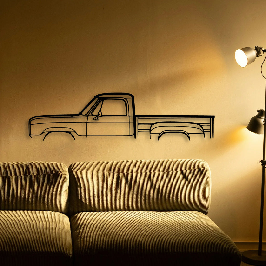 Warlock 1980 Classic Silhouette Metal Wall Art - Tinvibe
