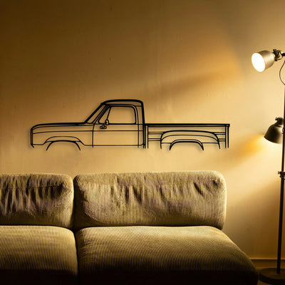 Warlock 1980 Classic Silhouette Metal Wall Art - Tinvibe