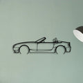 Z4M Roadster E85 2 Classic Silhouette Metal Wall Art - Tinvibe
