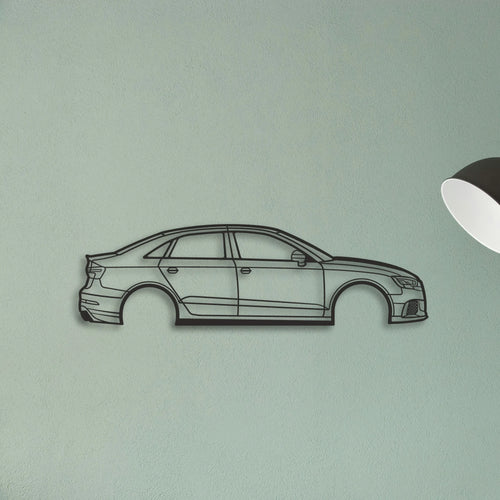 A RS3 Classic Silhouette Metal Wall Art - Tinvibe