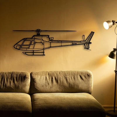 A Star Ba Classic Aircraft Silhouette Metal Wall Art - Tinvibe