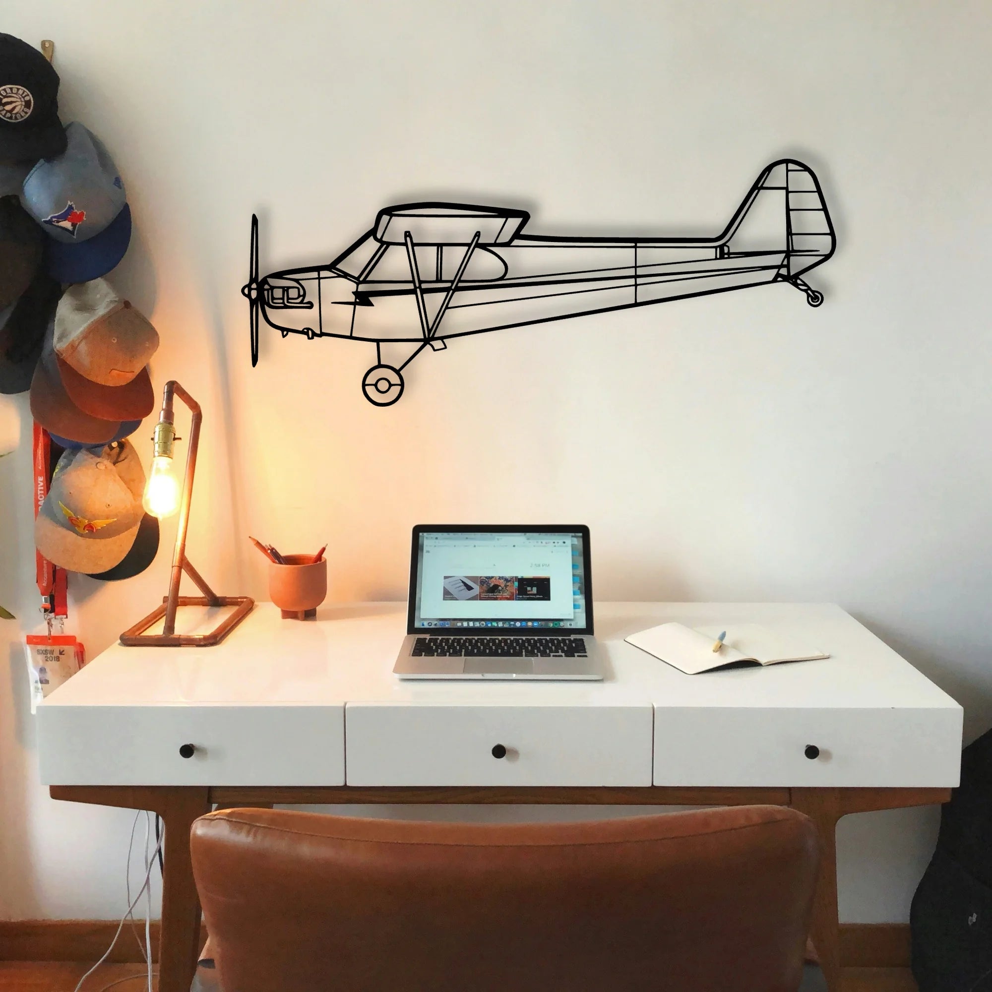 A330 200 Classic Aircraft Silhouette Metal Wall Art - Tinvibe