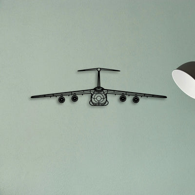 Ah 64D Apache Classic Aircraft Silhouette Metal Wall Art - Tinvibe