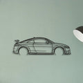 Audi TT Classic Silhouette Metal Wall Art - Tinvibe