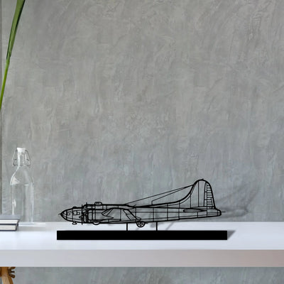 b-17 Silhouette Metal Art Stand - Tinvibe