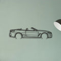 BMW 850i Classic Silhouette Metal Wall Art - Tinvibe