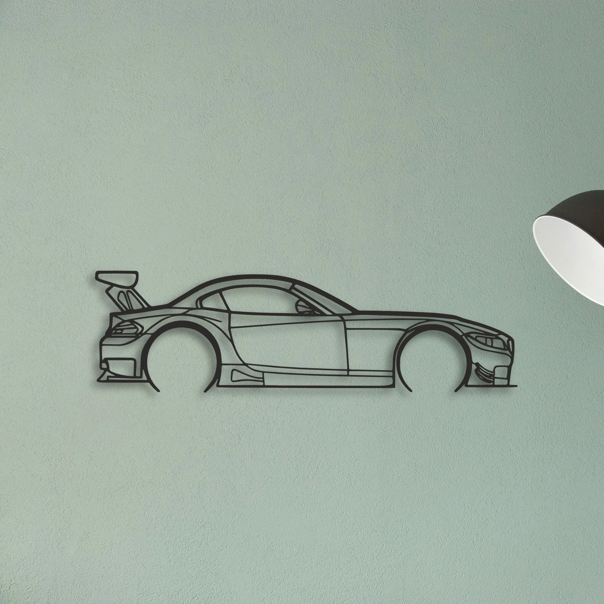 BMW Z4 E89 Classic Silhouette Metal Wall Art - Tinvibe